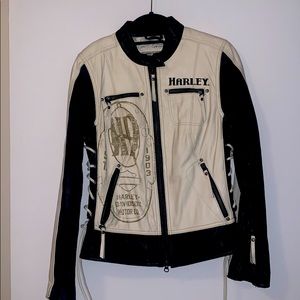 Harley Davidson leather riding jacket